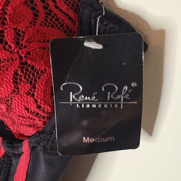 NWT Black and Red Corset Bustier Lingerie - Picture 8 of 8